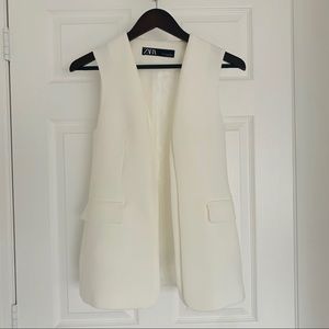ZARA WHITE VEST